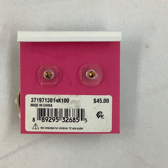 NWT - Betsey Johnson- Flower Bug Earrings - Picture 2 of 2